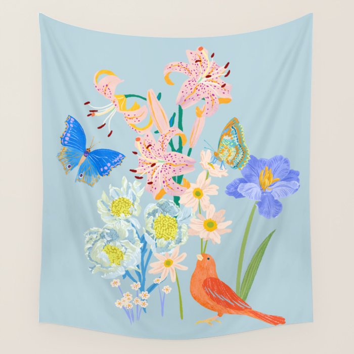 Spring Has Sprung Wall Tapestry Gallery Image 1