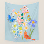 Spring Has Sprung Wall Tapestry Gallery Image 4