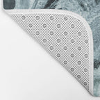 grey green brushstrokes 2 Bath Mat Gallery Image 2