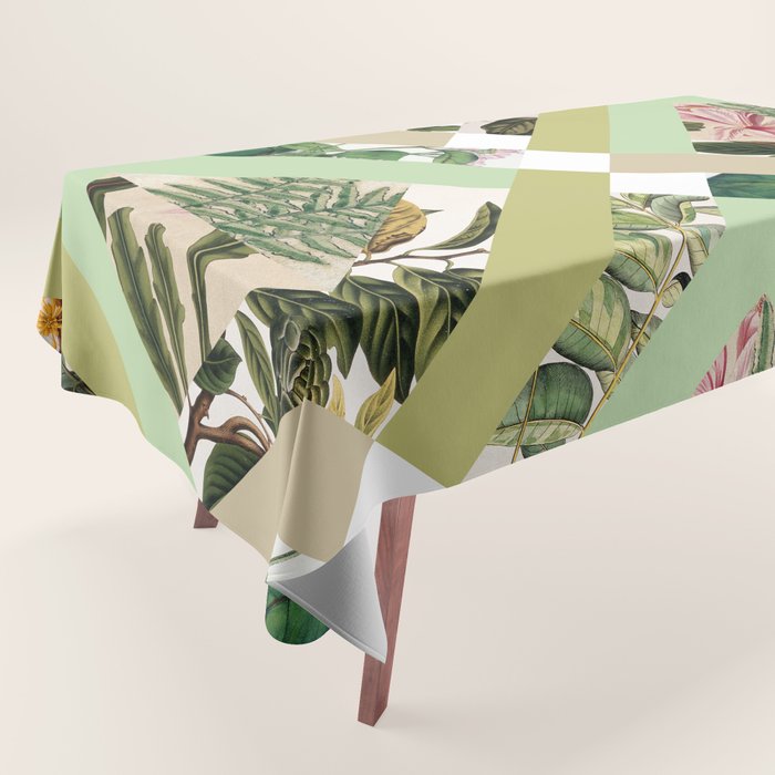 Cubed Vintage Botanicals Tablecloth Gallery Image 1