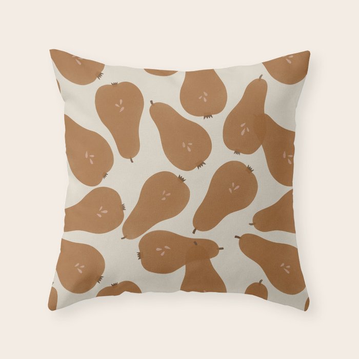 Pear Bowl Throw Pillow Gallery Image 6