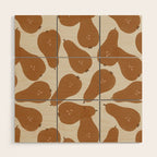 Pear Bowl Wood Wall Art Gallery Image 1