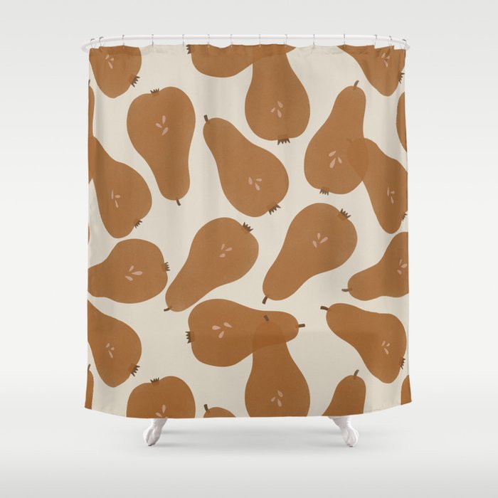 Pear Bowl Shower Curtain Gallery Image 1