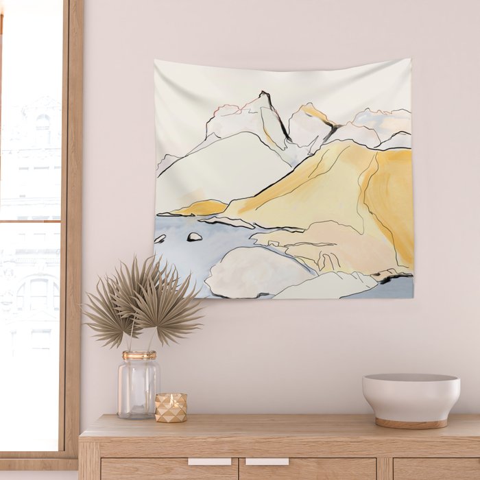 landscape 08 Wall Tapestry Gallery Image 2