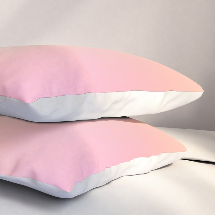 The optimistic  Rainbow Gradient Pillow Sham Gallery Image 3