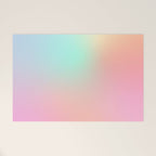 The optimistic  Rainbow Gradient Welcome Mat Gallery Image 1