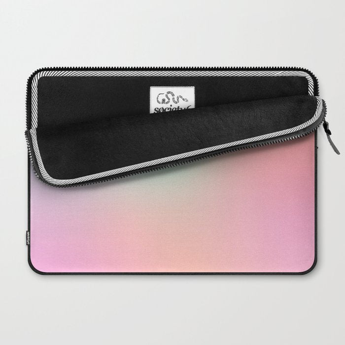 The optimistic  Rainbow Gradient Laptop Sleeve Gallery Image 2