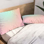 The optimistic  Rainbow Gradient Pillow Sham Gallery Image 2