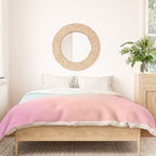 The optimistic  Rainbow Gradient Duvet Cover Gallery Image 3