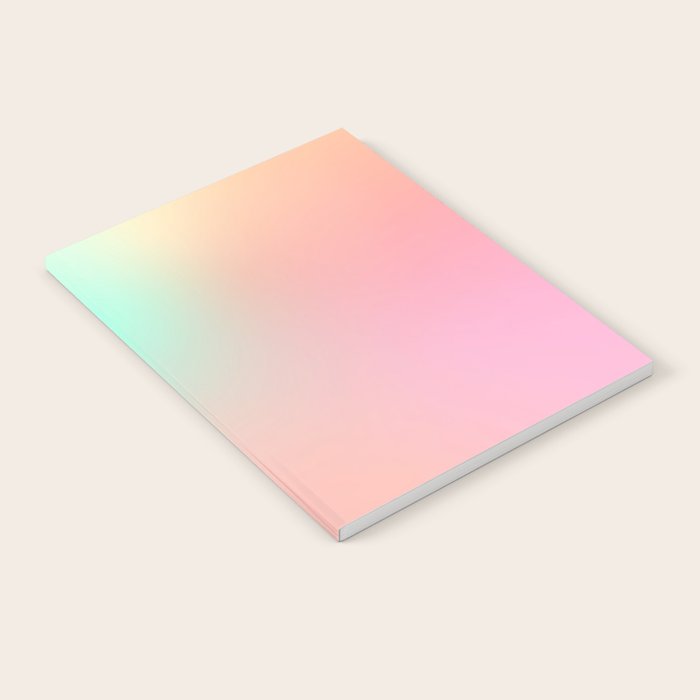 The optimistic  Rainbow Gradient Notebook Gallery Image 1