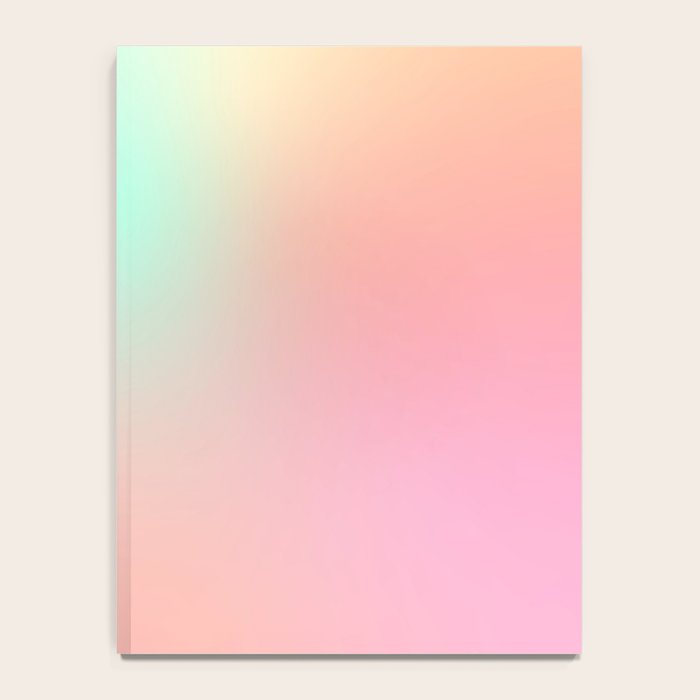 The optimistic  Rainbow Gradient Notebook Gallery Image 4