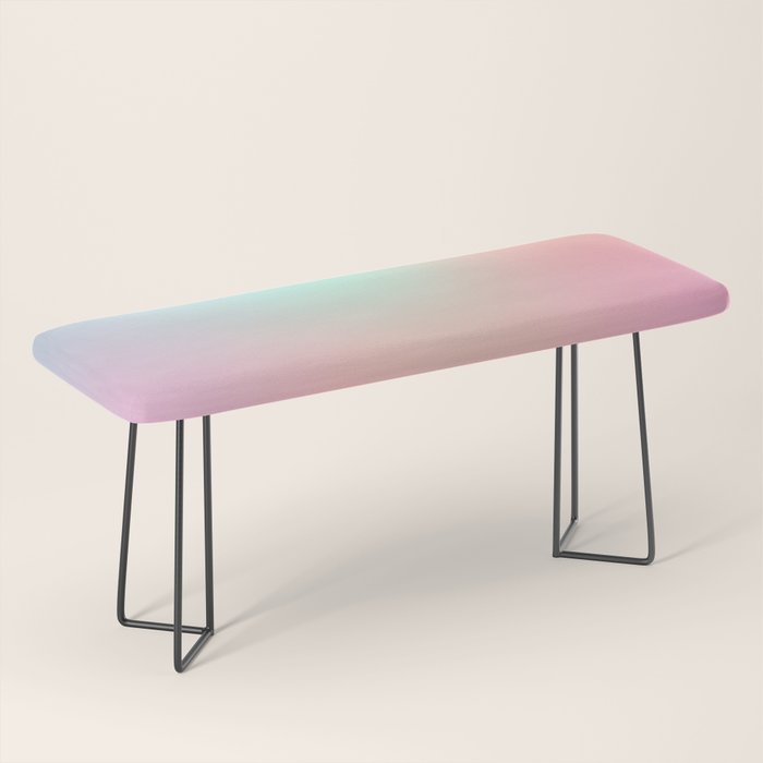 The optimistic  Rainbow Gradient Bench Gallery Image 1