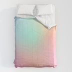 The optimistic  Rainbow Gradient Comforter Gallery Image 6