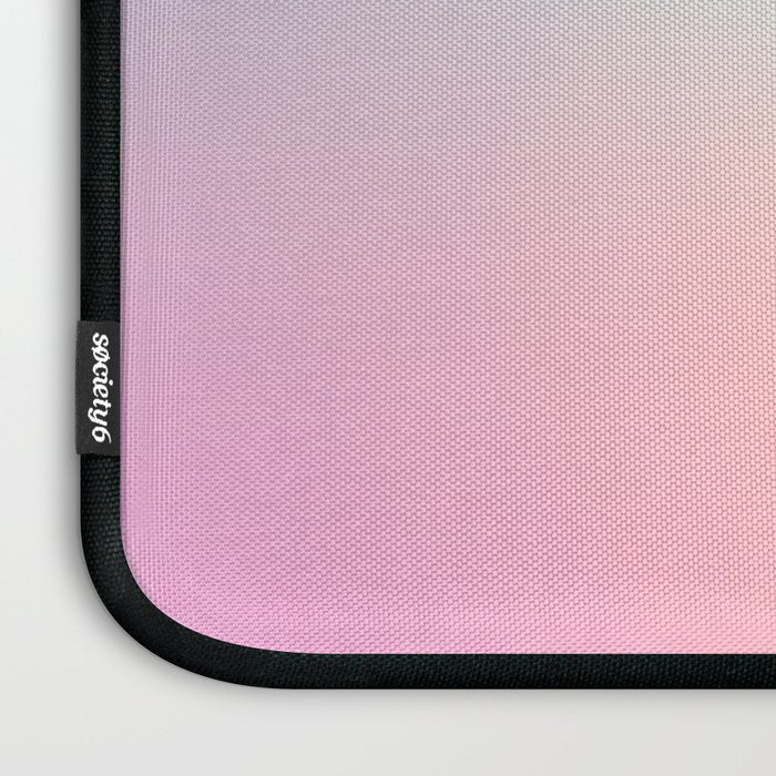 The optimistic  Rainbow Gradient Laptop Sleeve Gallery Image 3