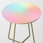 The optimistic  Rainbow Gradient Side Table Gallery Image 2