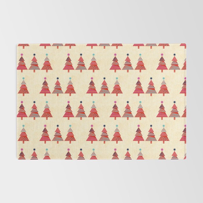 Three Christmas Trees Rug Gallery Image 2