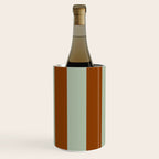 Crystal and Tobacco Stripes Wine Chiller Gallery Image 3