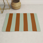 Crystal and Tobacco Stripes Rug Gallery Image 1