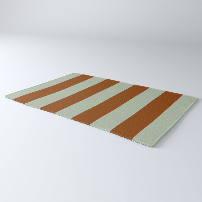 Crystal and Tobacco Stripes Rug Gallery Image 3