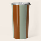 Crystal and Tobacco Stripes Travel Mug Gallery Image 2