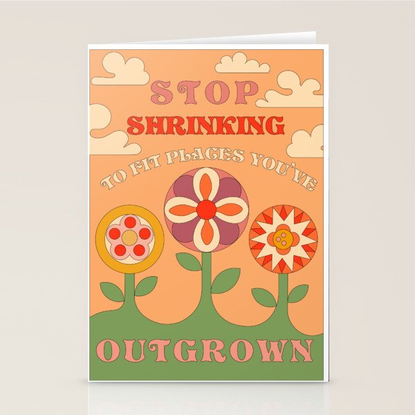 KEEP GROWING Stationery Card Gallery Image 2