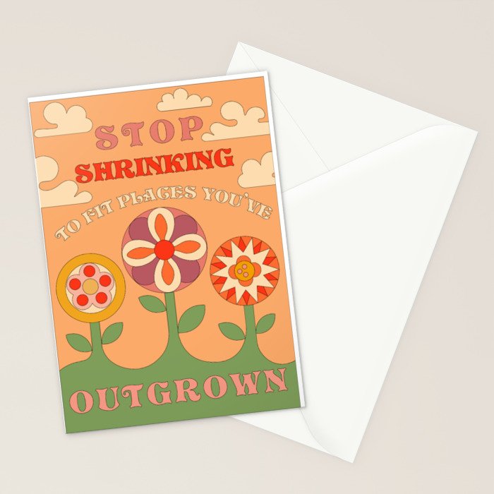 KEEP GROWING Stationery Card Gallery Image 2
