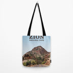 Visit Zion National Park Tote Bag Gallery Image 2