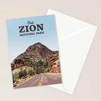 Visit Zion National Park Stationery Card Gallery Image 2
