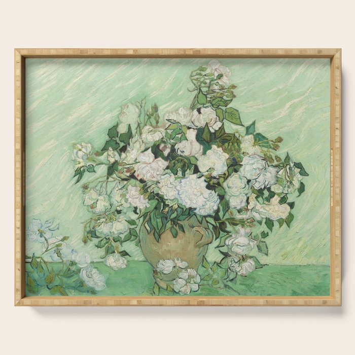 Vincent van Gogh - Roses Serving Tray Gallery Image 1