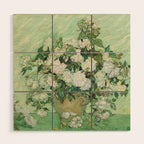 Vincent van Gogh - Roses Wood Wall Art Gallery Image 1