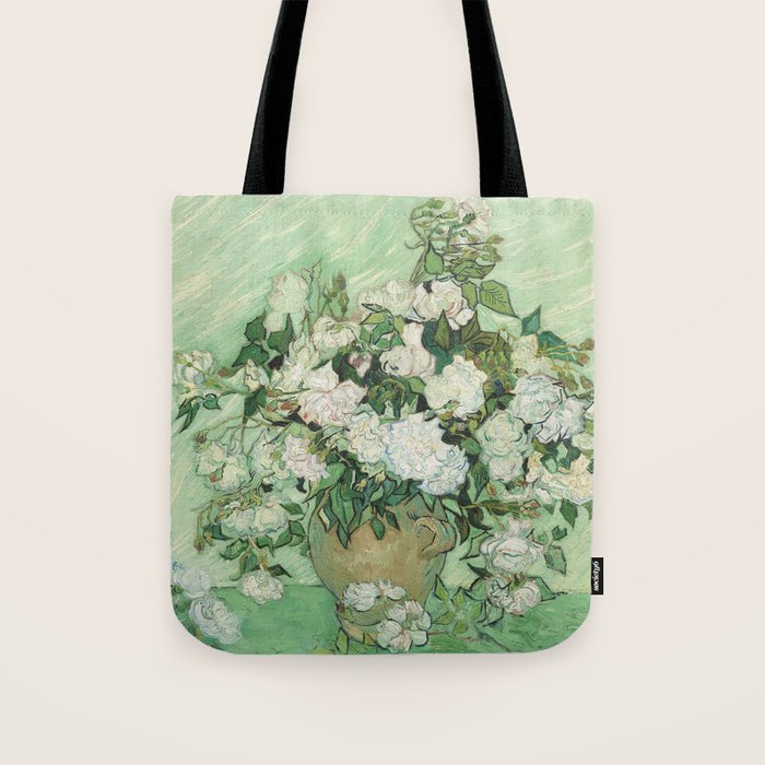 Vincent van Gogh - Roses Tote Bag Gallery Image 1