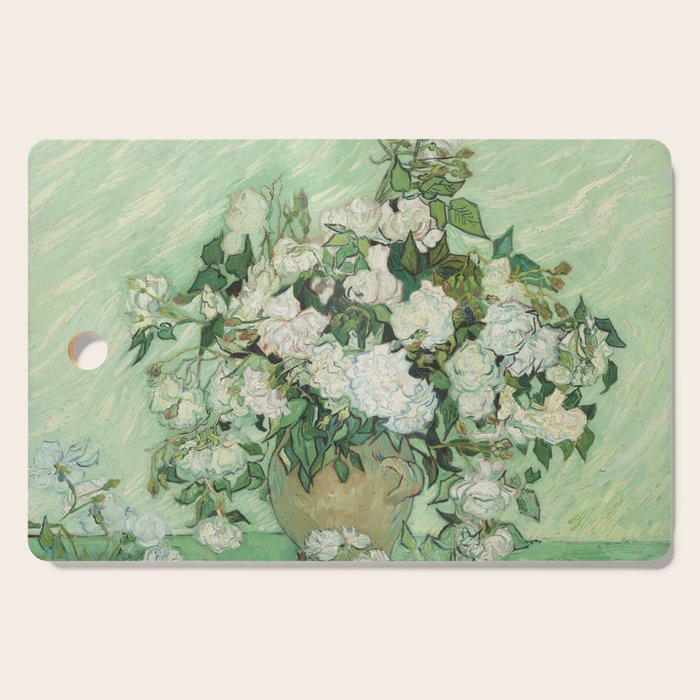 Vincent van Gogh - Roses Cutting Board Gallery Image 1