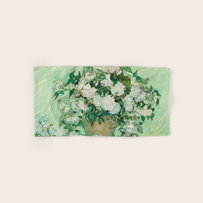 Vincent van Gogh - Roses Bath Towel Gallery Image 1