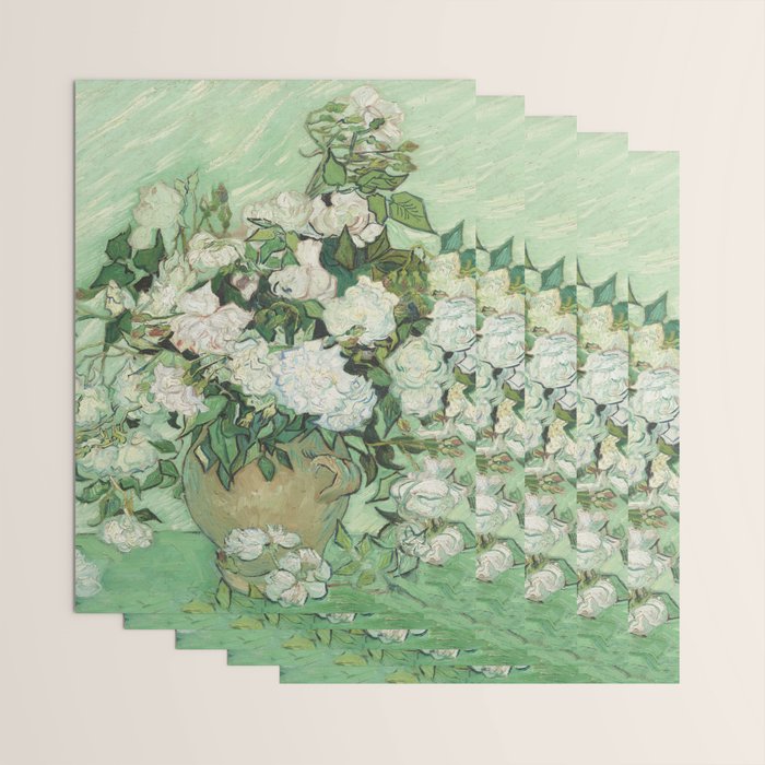 Vincent van Gogh - Roses Wrapping Paper Gallery Image 3