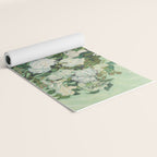 Vincent van Gogh - Roses Yoga Mat Gallery Image 2