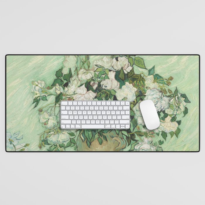 Vincent van Gogh - Roses Desk Mat Gallery Image 1