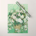 Vincent van Gogh - Roses Wrapping Paper Gallery Image 1
