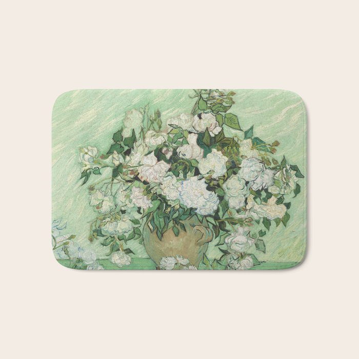 Vincent van Gogh - Roses Bath Mat Gallery Image 1