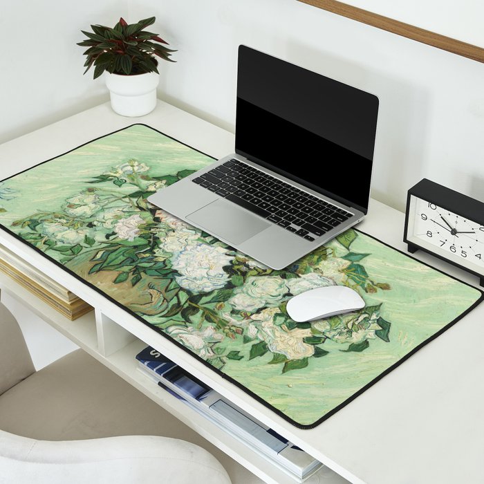 Vincent van Gogh - Roses Desk Mat Gallery Image 2
