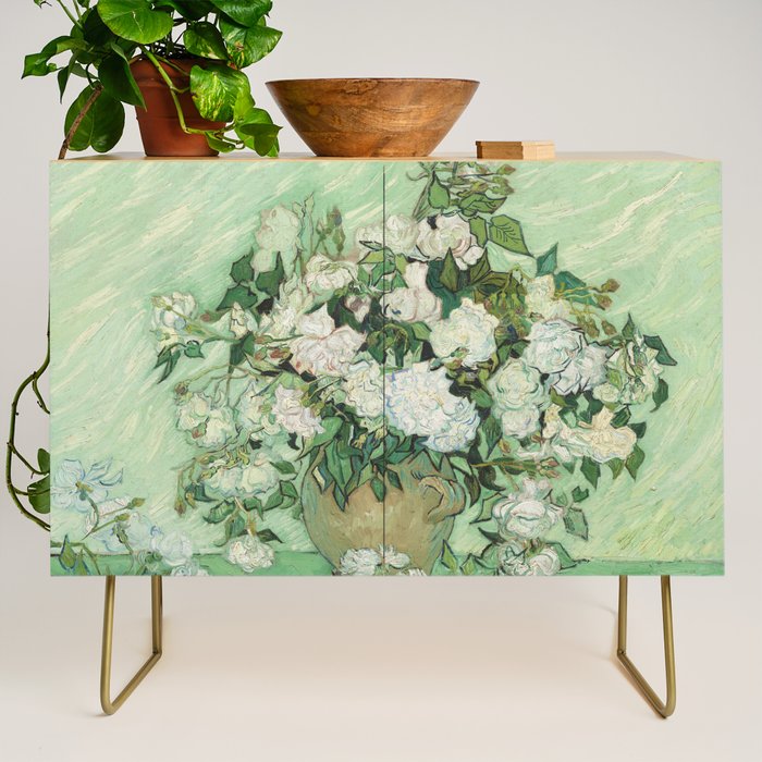 Vincent van Gogh - Roses Credenza Gallery Image 1