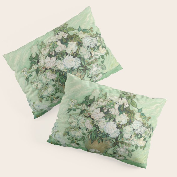 Vincent van Gogh - Roses Pillow Sham Gallery Image 3