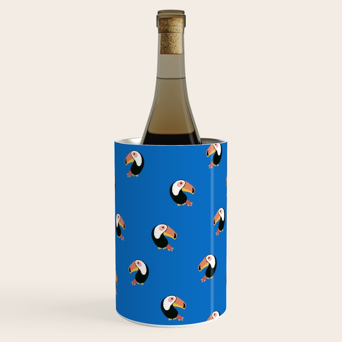 Toucans Blue Wine Chiller Gallery Image 2