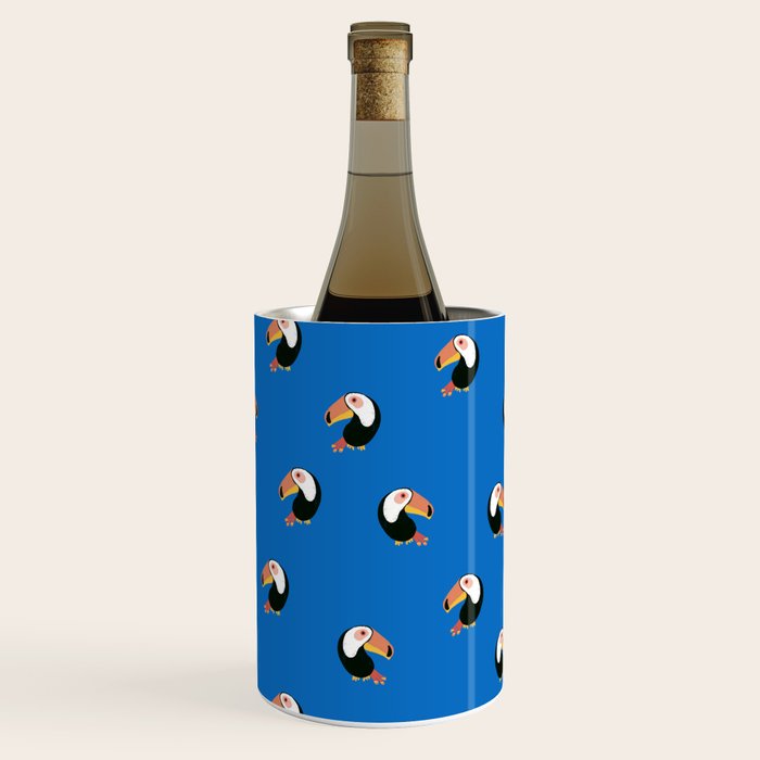 Toucans Blue Wine Chiller Gallery Image 1
