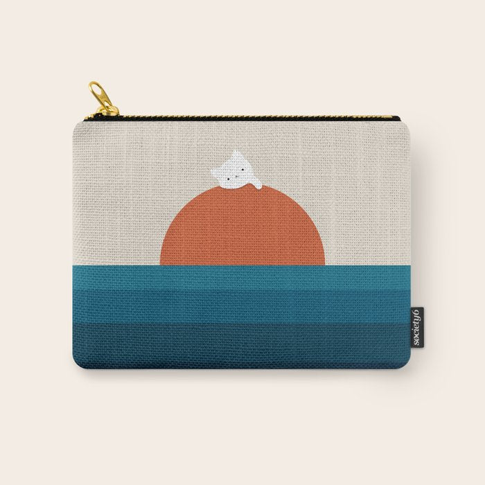 Cat Landscape 169 Carry All Pouch Gallery Image 1