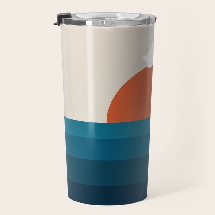 Cat Landscape 169 Travel Mug Gallery Image 3
