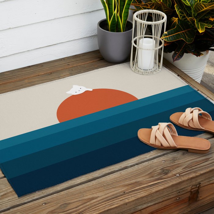 Cat Landscape 169 Outdoor Rug Gallery Image 2