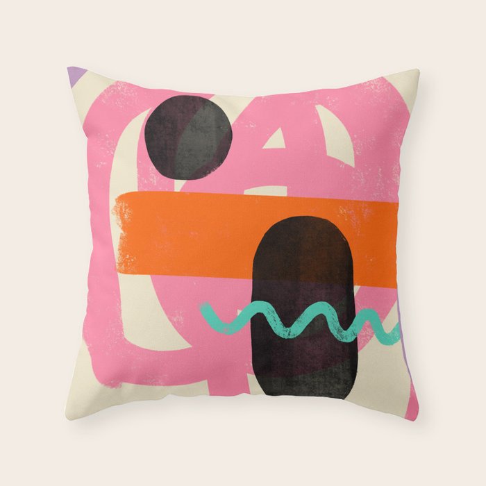 THOUGHTS Throw Pillow Gallery Image 1