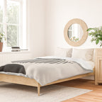 Balancing Stripes NO.2 | Black Duvet Cover Gallery Image 2