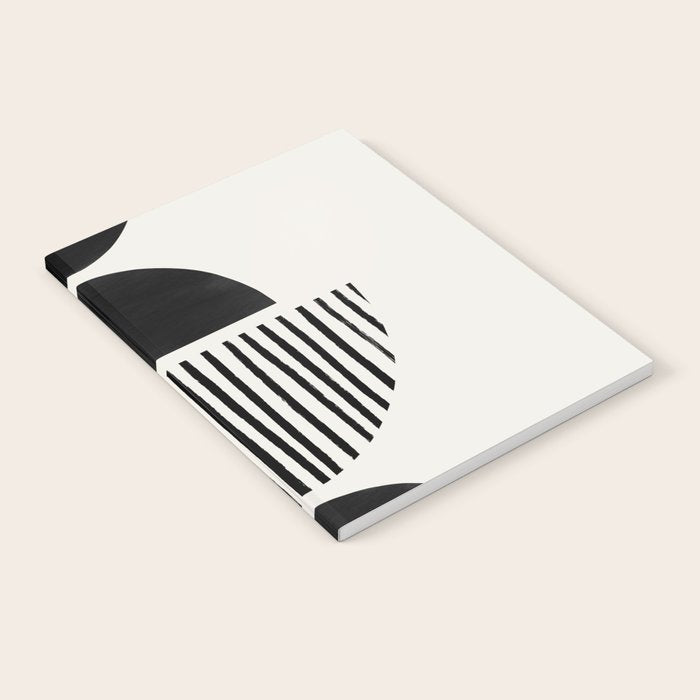 Balancing Stripes NO.2 | Black Notebook Gallery Image 2