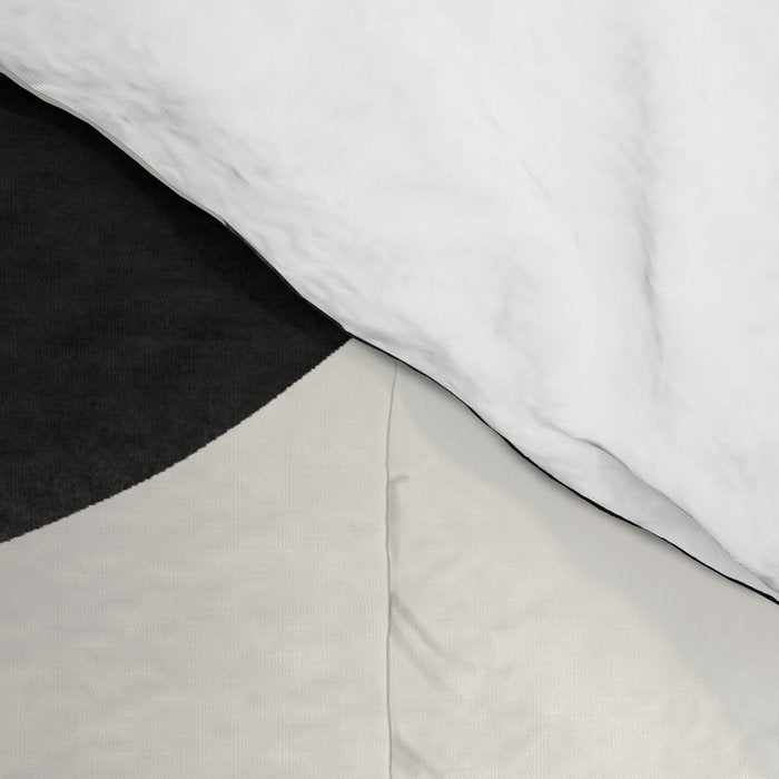 Balancing Stripes NO.2 | Black Comforter Gallery Image 4